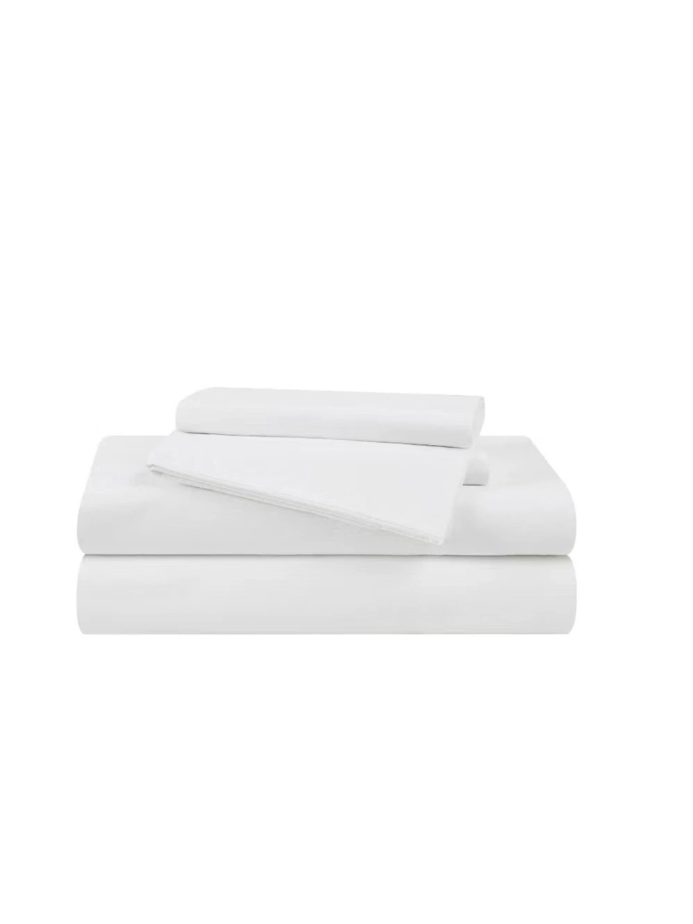 The Farmhouse by Rachel Ashwell TWIN White Sheet Set 100% Percale Cotton